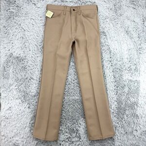 Wrangler Pants Men's 31.5x32 Beige NWT VTG Made In USA Deadstock Bootcut Western
